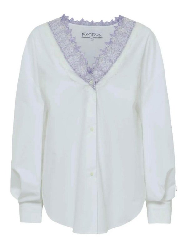 J.W. ANDERSON: Hemden - Hemd - Weiß