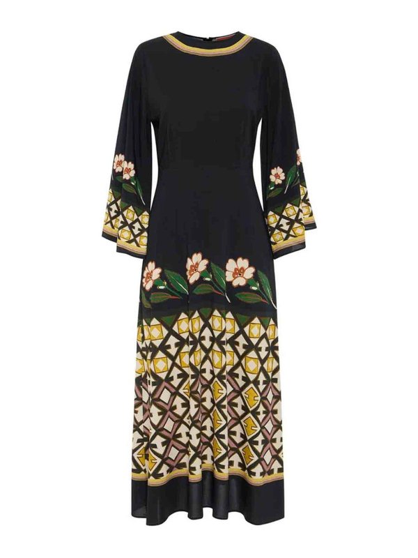 LA DOUBLEJ: ニーレングスドレス - 膝丈ドレス - 黒