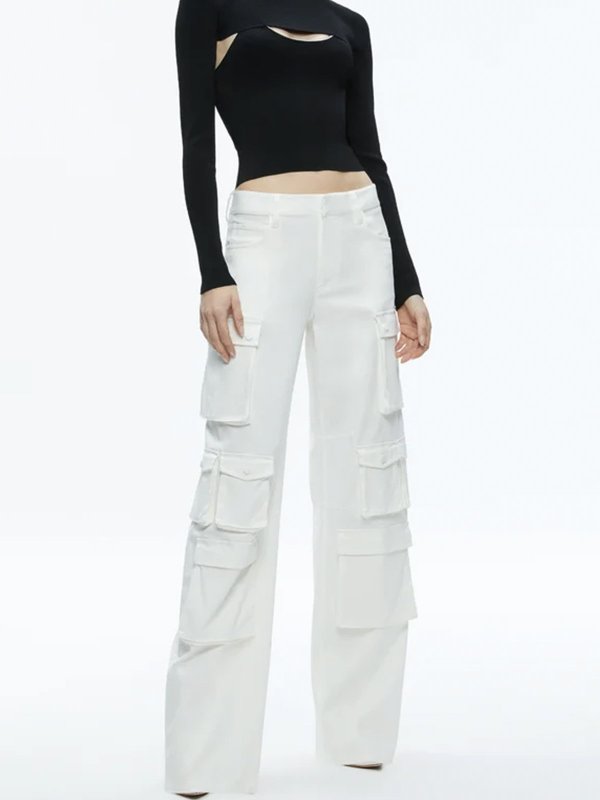 The Best Shops ALICE+OLIVIA: カジュアルトラウザー - カジュアルパンツ - ベージュ