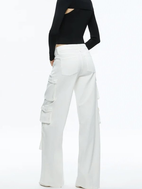 カジュアルパンツ - ベージュ shop online: ALICE+OLIVIA