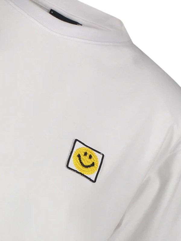 The Best Shops JOSHUA SANDERS: T-shirts - T-Shirt - Weiß