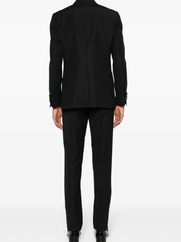 膝丈ドレス - 黒 shop online: LARDINI