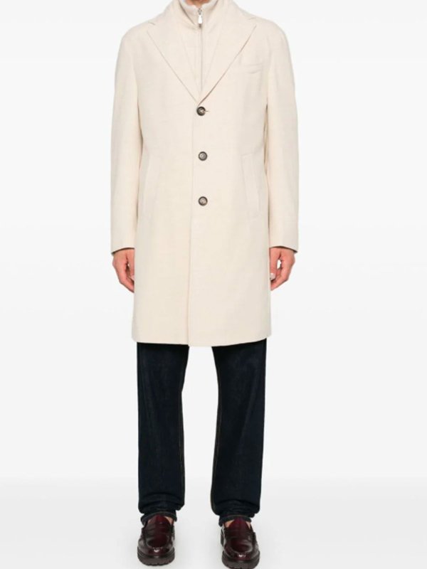 ELEVENTY: short coats online - Single Breasted Coat