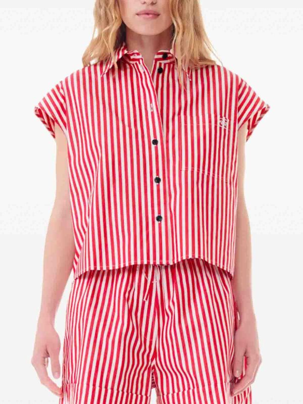 Hemd - Weiß shop online: GANNI