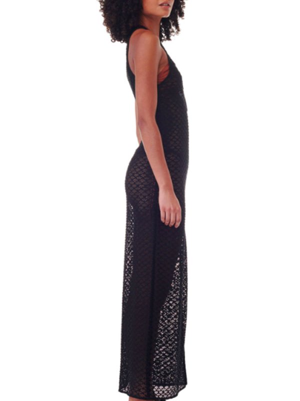 The Best Shops GANNI: ニーレングスドレス - 膝丈ドレス - 黒