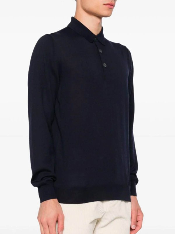 LARDINI: polo shirts online - Wool Polo