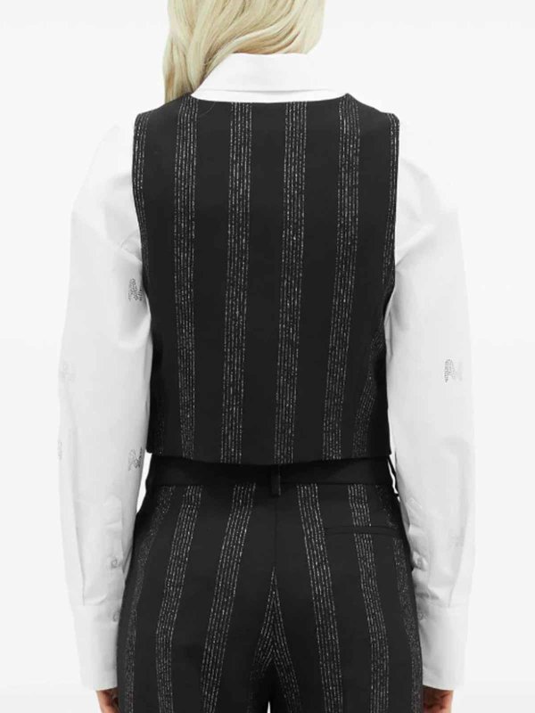 ベスト - 黒 shop online: m.s.g.m.