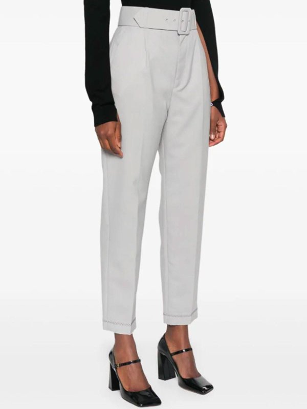 Marni: Pantalons casual online - Pantalons Décontractés - Gris