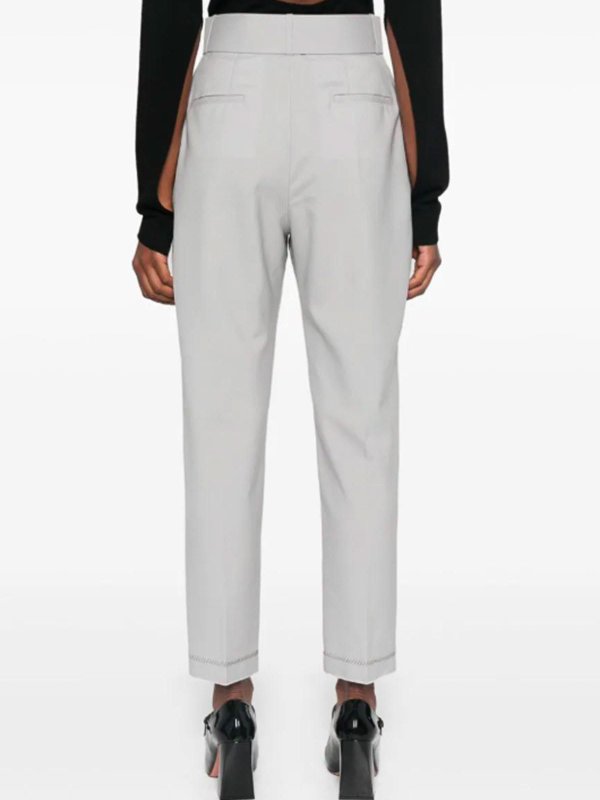 The Best Shops Marni: Pantalons casual - Pantalons Décontractés - Gris