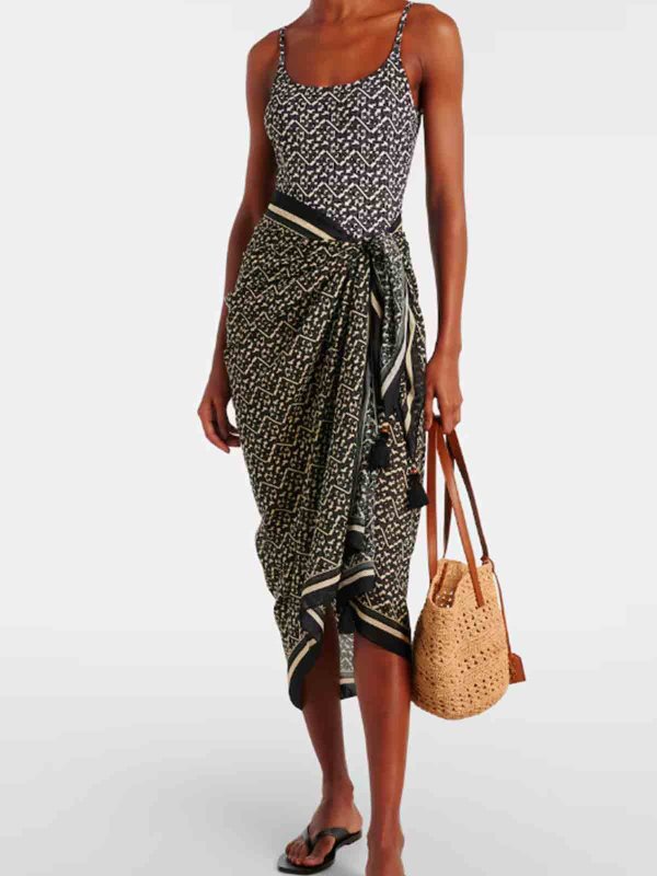 TORY BURCH: ニーレングススカート＆ミディ丈 online - 膝丈/ミディスカート - 黒