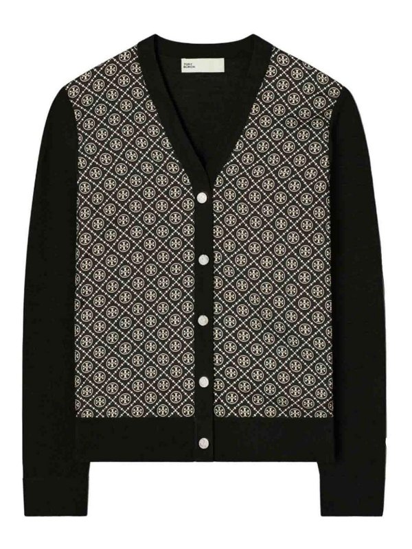 TORY BURCH: cardigans - Cardigan With Logo