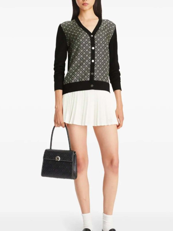 TORY BURCH: cardigans online - Cardigan With Logo
