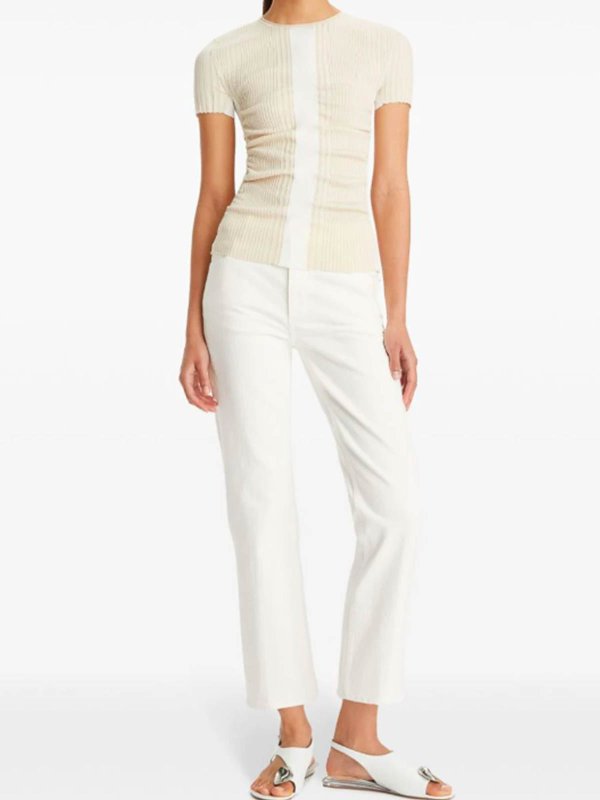 TORY BURCH: bootcut jeans online - Jeans