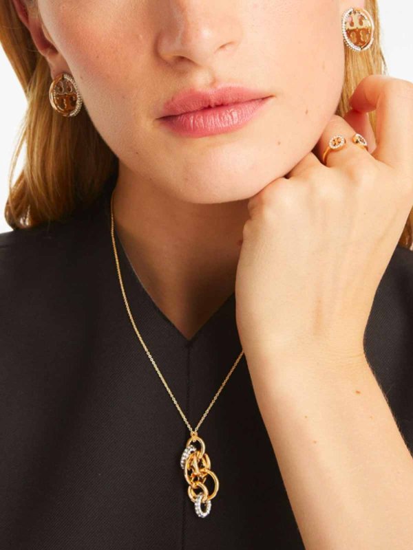 Miller Earrings With Pav Hoops shop online: TORY BURCH