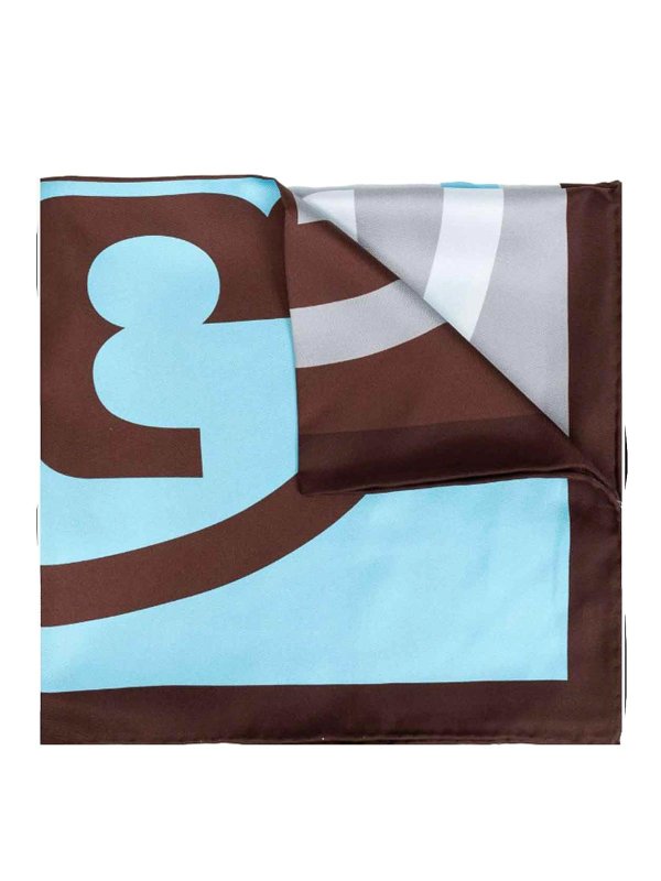 TORY BURCH: scarves - Silk Scarf