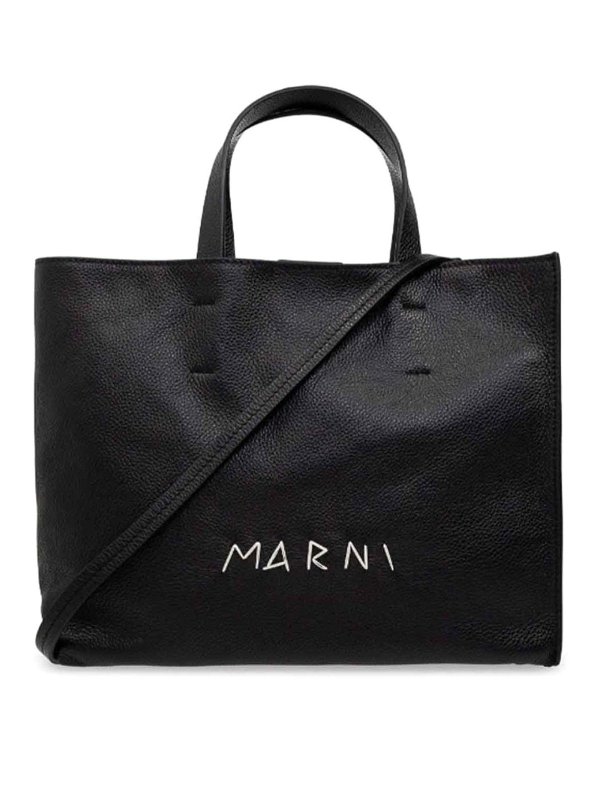 Marni: クロスボディバッグ - クロスボディバッグ - 黒