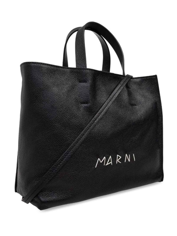 クロスボディバッグ - 黒 shop online: Marni