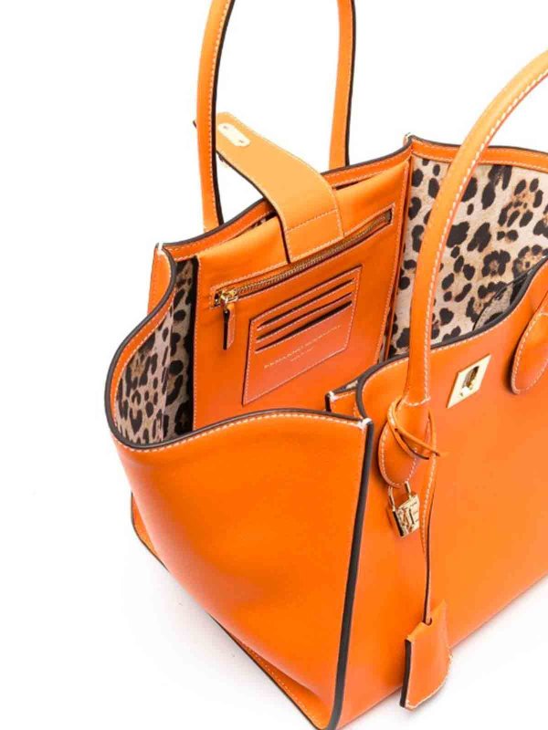 トートバッグ - オレンジ shop online: ERMANNO SCERVINO