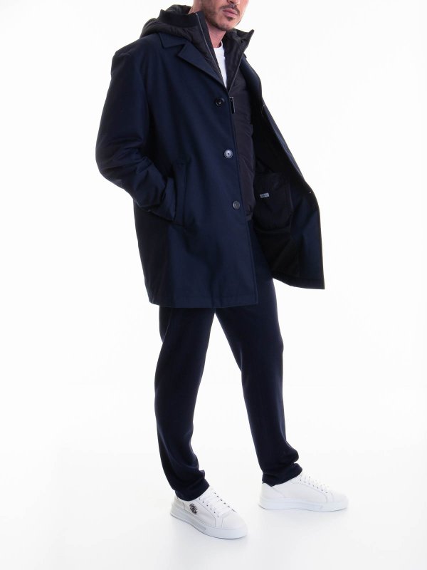 CANALI: ショートコート online - ショートコート - ブルー