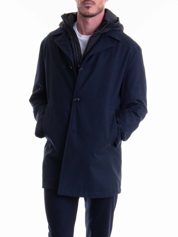 The Best Shops CANALI: ショートコート - ショートコート - ブルー