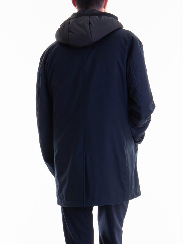 ショートコート - ブルー shop online: CANALI