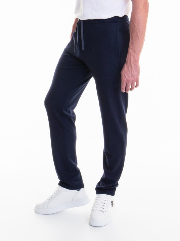 CANALI: Pantalons casual online - Pantalons Décontractés - Bleu
