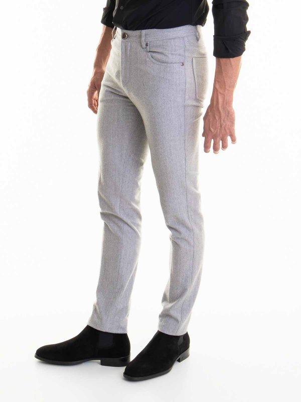 CORNELIANI: カジュアルトラウザー online - カジュアルパンツ - グレー