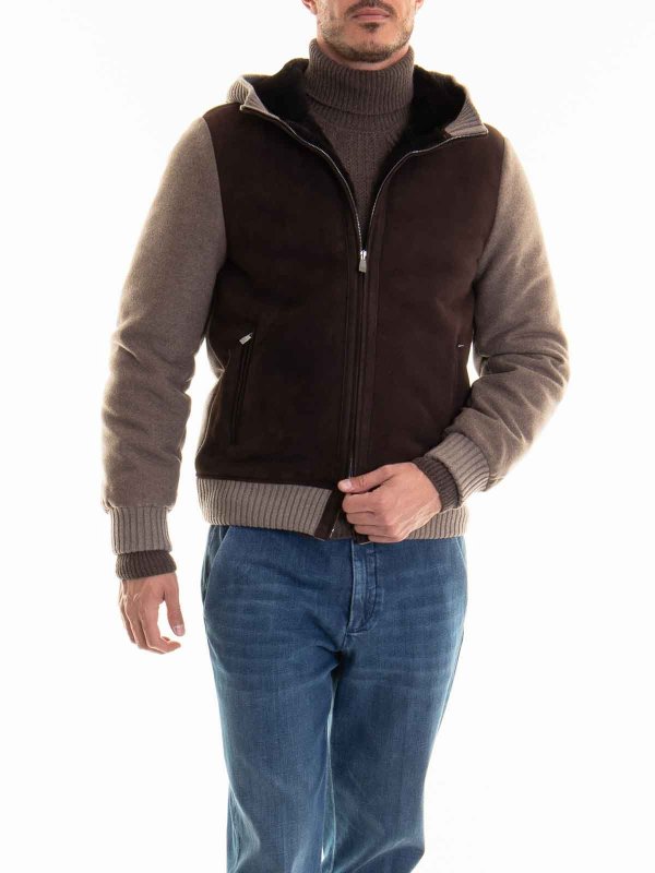 The Best Shops CORNELIANI: カジュアルジャケット - カジュアルジャケット - ブラウン