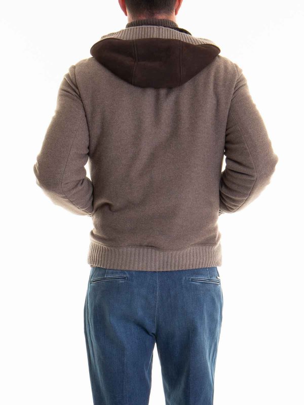 カジュアルジャケット - ブラウン shop online: CORNELIANI