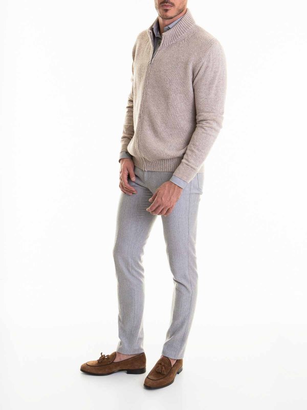 CORNELIANI: クルーネック online - クルーネック - グレー