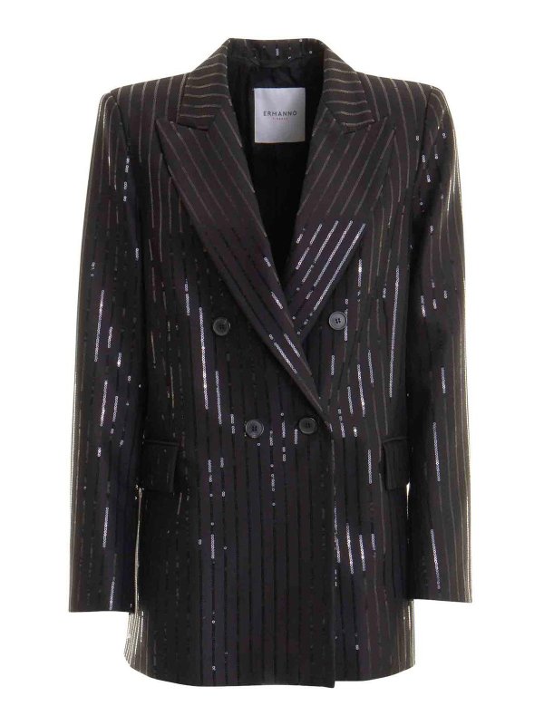 ERMANNO SCERVINO: Vestes casuals - Veste Casual - Noir