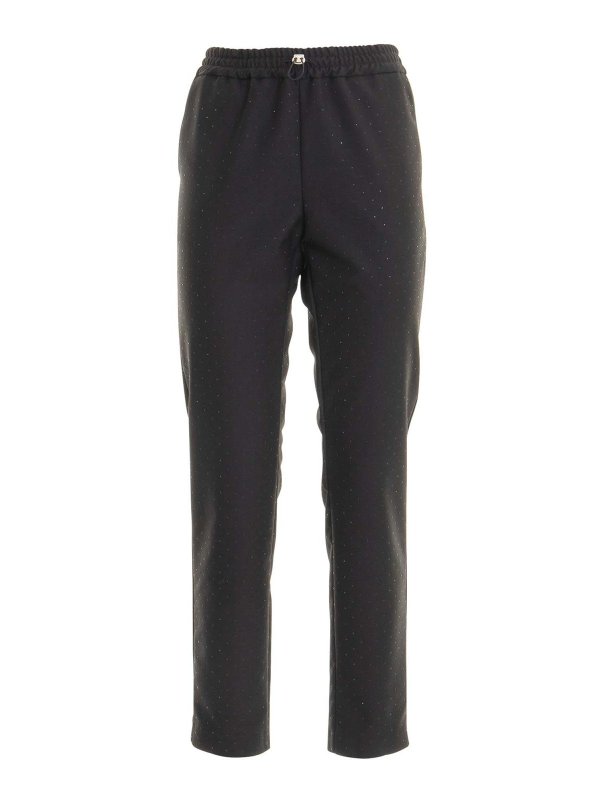 ERMANNO SCERVINO: Pantalones casual - Pantalón Casual - Negro