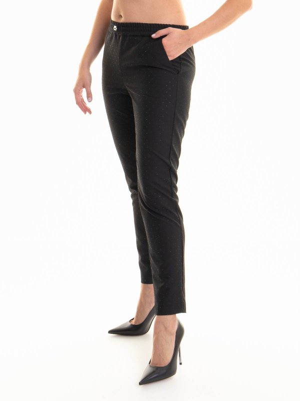 ERMANNO SCERVINO: Pantalones casual online - Pantalón Casual - Negro