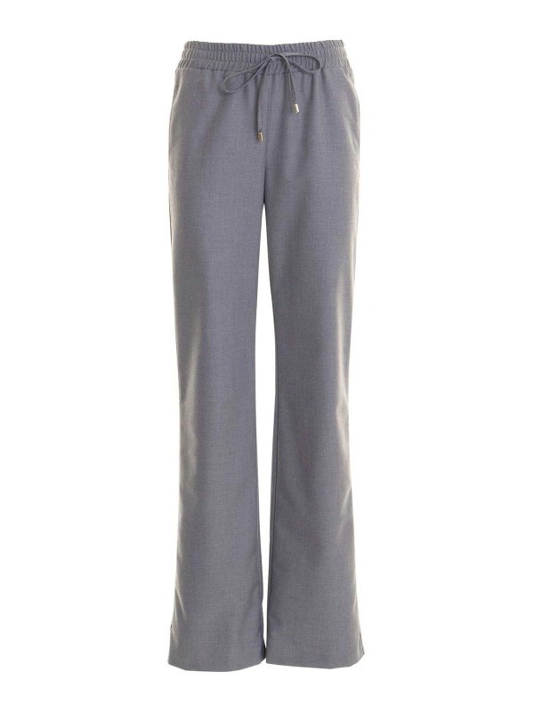ERMANNO SCERVINO: Pantalones casual - Pantalón Casual - Gris