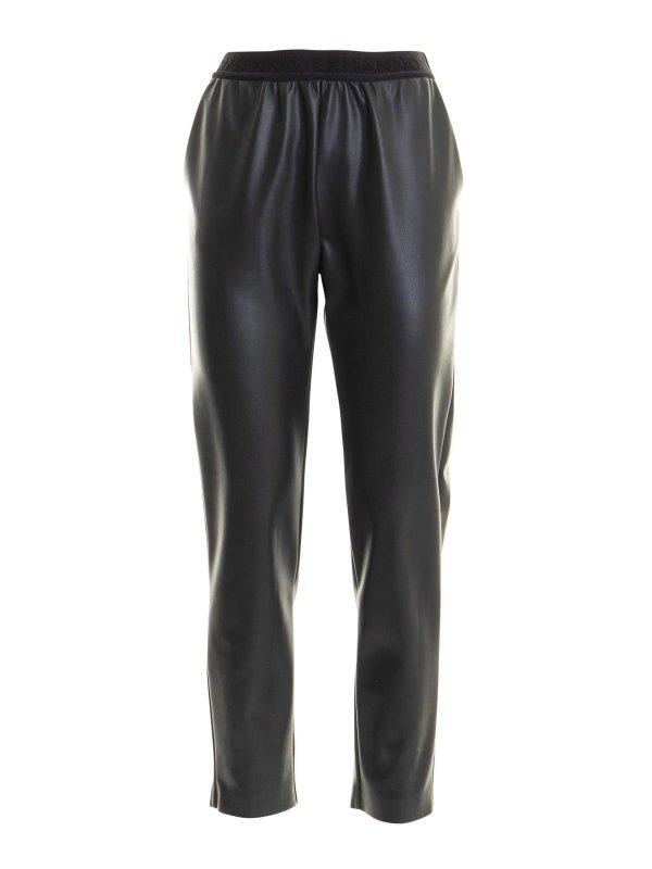 ERMANNO SCERVINO: Pantalones casual - Pantalón Casual - Negro