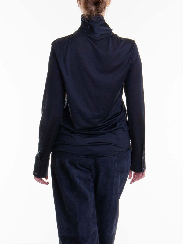 クルーネック - 黒 shop online: FABIANA FILIPPI