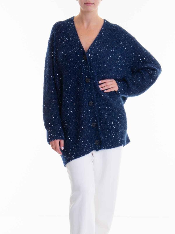 The Best Shops FABIANA FILIPPI: Pull col rond - Pull Col Rond - Bleu