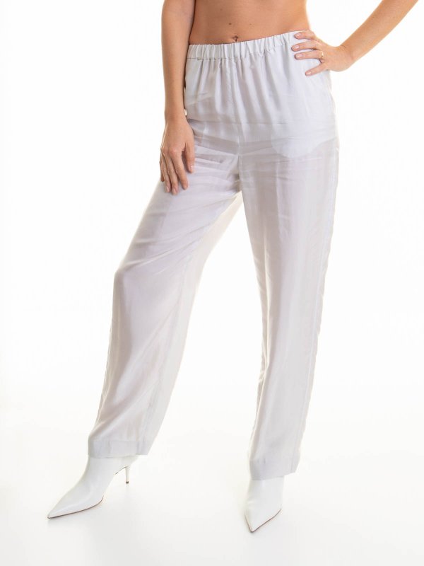 Fabiana Filippi Pants - Grey - Women | PAD264F255D61800008181