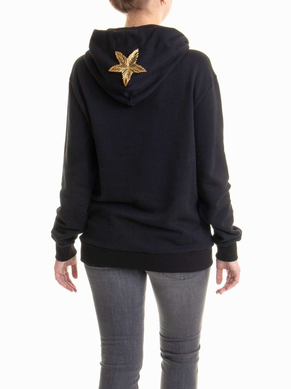 Rundhalspullover - Schwarz shop online: JOHN RICHMOND