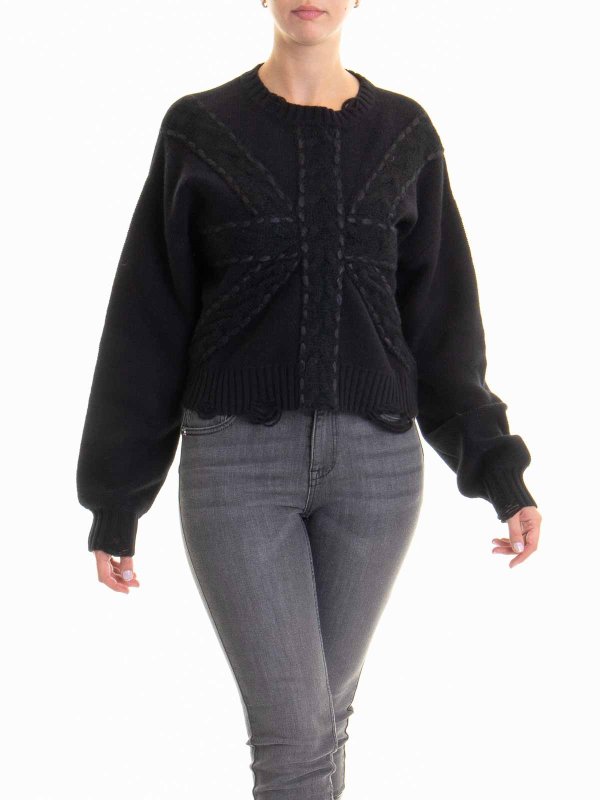 The Best Shops JOHN RICHMOND: crew necks - Sweater