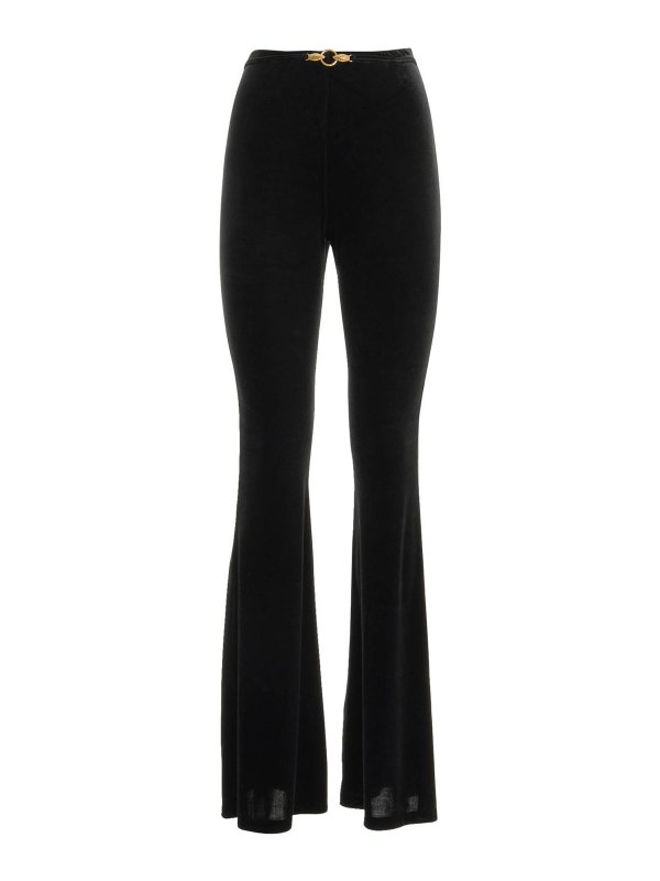 JUST CAVALLI: カジュアルトラウザー - カジュアルパンツ - 黒