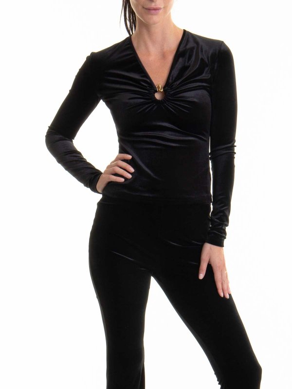 The Best Shops JUST CAVALLI: クルーネック - クルーネック - 黒