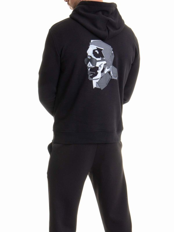 Rundhalspullover - Schwarz shop online: KARL LAGERFELD