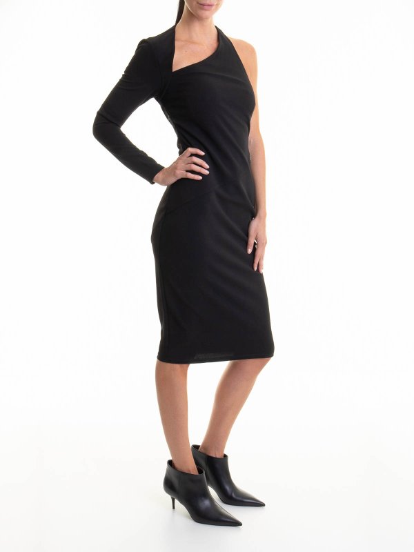 KARL LAGERFELD: ニーレングスドレス online - 膝丈ドレス - 黒