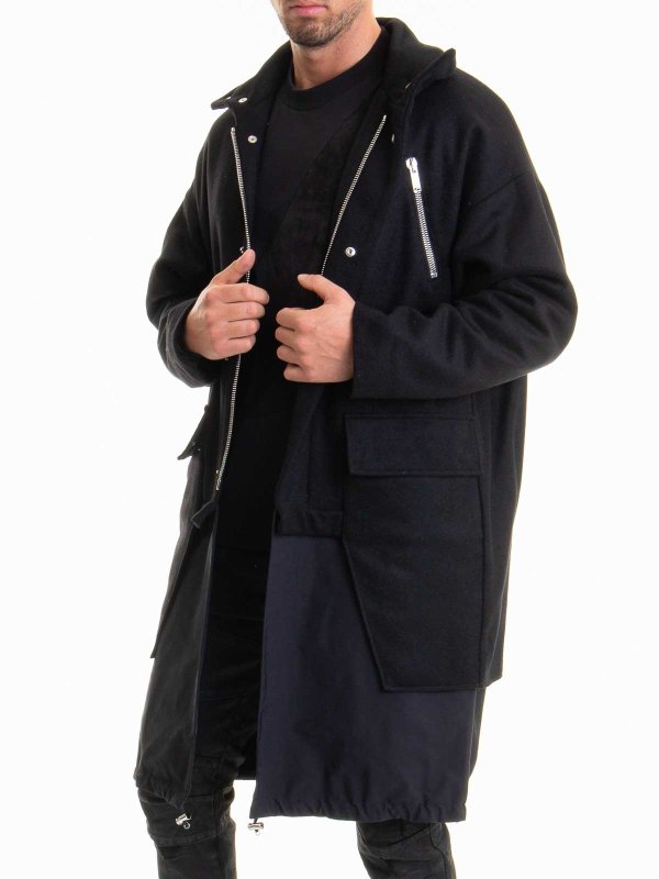 The Best Shops LES HOMMES: Manteaux courts - Manteau Court - Noir