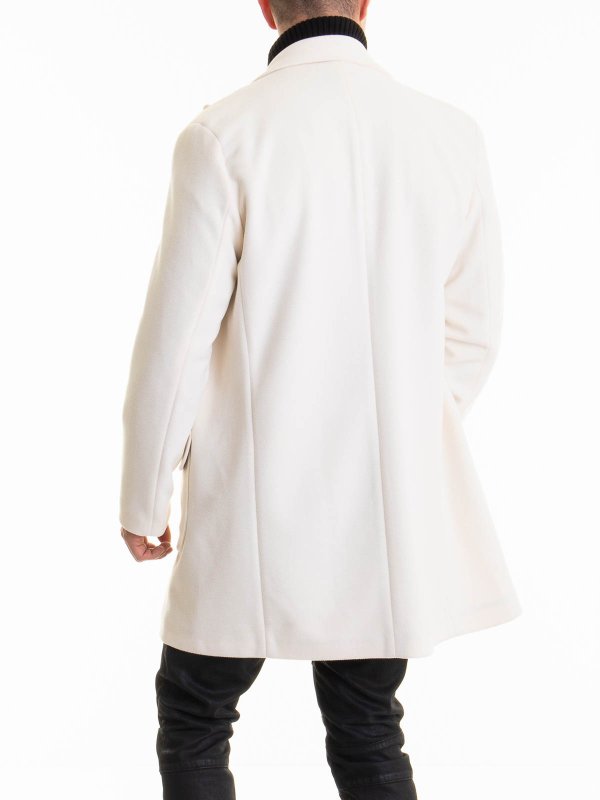 ショートコート - 白 shop online: LES HOMMES