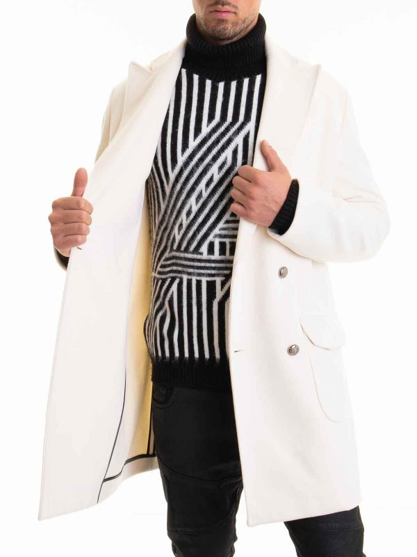 LES HOMMES buy online ショートコート - 白