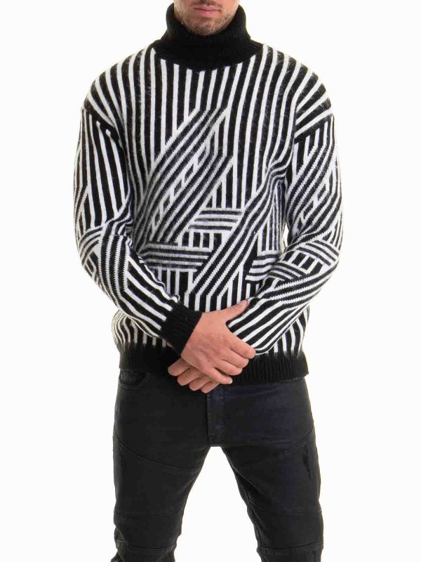 The Best Shops LES HOMMES: crew necks - Sweater