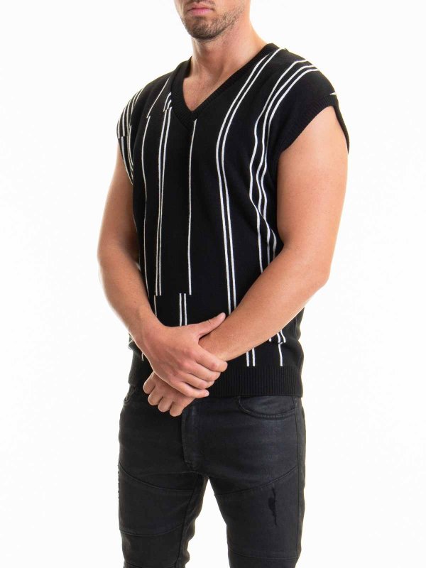 The Best Shops LES HOMMES: Tops & Débardeurs - Gilet - Noir