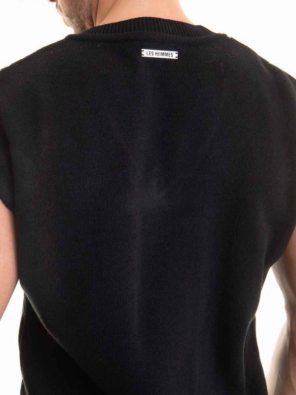 LES HOMMES buy online Gilet - Noir